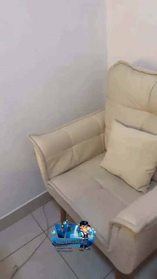 Poltrona higienizada